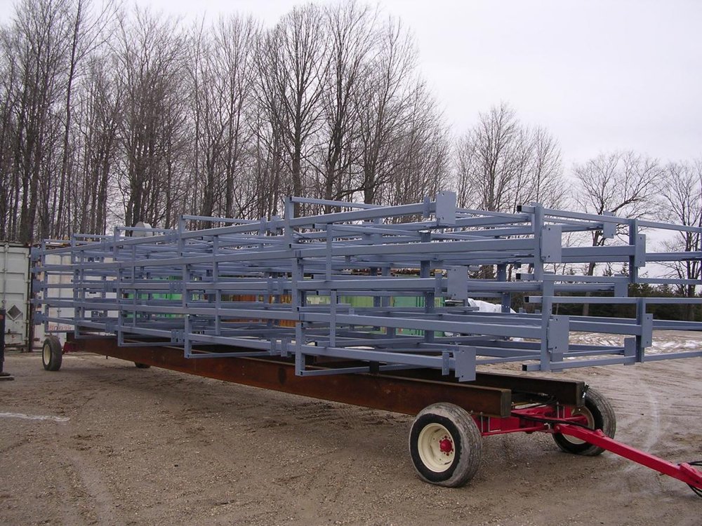 Hydraulic Boom Support Structure